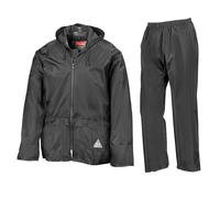 Result Waterproof Jacket Trouser Suit Unisex Packable Rain Set S-2XL