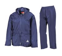 Result Waterproof Jacket Trouser Suit Unisex Packable Rain Set S-2XL