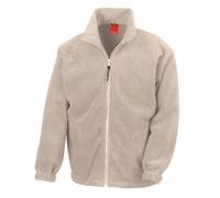 Result WHITE BEIGE GREEN ORANGE RED BLUE GREEN Polyester Fleece Jacket Top