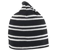 Result Winter Essential RC354X Team Reversible Beanie - Black/White/Black - One Size