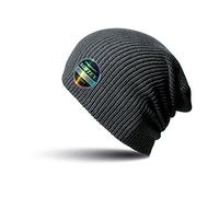 Result Beanie Hat Winter Essentials Core Softex Men's One Size Charcoal