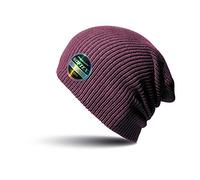 Result Winter Essentials Core Softex Beanie Hat (One Size) (Burgundy)