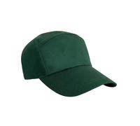 Result Women's Advertising 7 Panel Baseball Cap in Bottle Green Result Bottle Green One Size