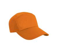 Result Women's Advertising Snapback Cap in Orange Result Orange One Size