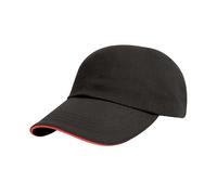 Result Women's Baseball Cap in Black Result Black One Size