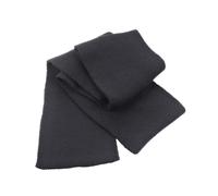 Result Women's Classic Knitted Heavy Scarf in Charcoal Result Charcoal One Size
