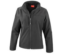 Result Women's Classic Soft Shell Jacket in Black | Size: 14 Result Black 14