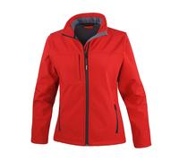 Result Women's classic softshell jacket - Inner storm flap