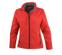 Result Womens Classic Softshell Jacket Outdoor Winter Warm Coat Full Zip