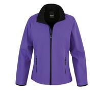 Result Women's Core Printable Softshell Jacket in Purple | Size: 2XL Result Purple 2XL