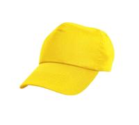 Result Women's Cotton Baseball Cap in Yellow Result Yellow One Size