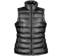 Result Women's Ice Bird Padded Bodywarmer Gilet Jacket in Black | Size: Small Result Black S
