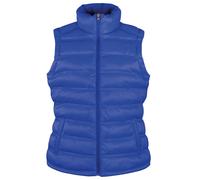 Result Women's Ice Bird Padded Gilet in Blue | Size: 16 Result Blue 16