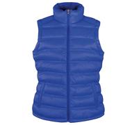 Result Women's Ice Bird Padded Gilet in Blue | Size: Large Result Blue L