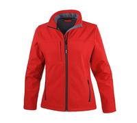 (14 UK, Red) Result Womens/Ladies Classic Soft Shell Jacket