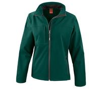 (14 UK, Bottle Green) Result Womens/Ladies Classic Soft Shell Jacket