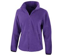Result Womens/Ladies Core Fashion Fit Fleece Top/Full Zip Ja BC3042