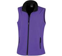 Result Womens/Ladies Core Printable Soft Shell Bodywarmer / N/A N/A PC3806