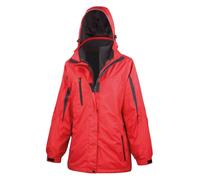 (XS, Red/Black) Result Womens/Ladies Journey 3 in 1 Jacket