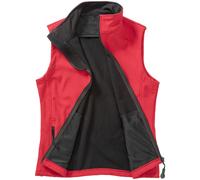 (XS, Red/Black) Result Womens/Ladies Softshell Body Warmer