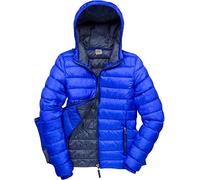 Result Women's Hooded Jacket R194F Urban Snow Bird - Royal/Navy - 2X-Large/Size 18