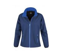 Result Women's R231F Printable Softshell Jacket - Navy/Royal, X-Small/Size 8