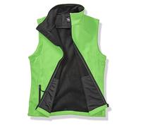 Result Women's R232F Printable Softshell Bodywarmer - Vivid Green, Large/Size 14