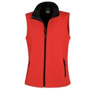 Result Women's Softshell Body Warmer in Red | Size: 2XL Result Red 2XL