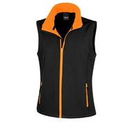 Result Women's Softshell Body Warmer in True Black | Size: 2XL Result True Black 2XL