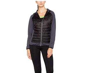 Result Women's Spiro Zero Gravity Lightweight Jacket Coat Black /Grey XL