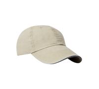 Result Women's Washed Cotton Sandwich Peak Baseball Cap in Navy Result Navy One Size