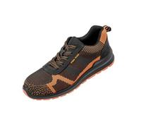 Result Work Guard Adults Unisex Hardy Safety Trainer Black/orange (10 Uk)
