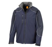 RESULT WORK-GUARD Ice Fell Hooded Soft Shell Jacket Waterproof Windproof R118X