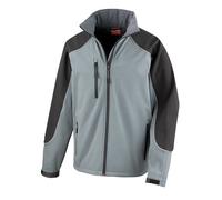 Result Work-Guard Ice Fell Hooded Softshell Jacket (R118X) - Plain Workwear Coat