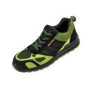 Result Work-Guard Mens Hicks Safety Trainers Neon Green/black (7 Uk)
