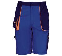 (2XL, Royal Blue/Navy) Result Work-Guard Mens Lite Shorts