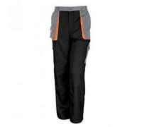 (4XL, Black/Grey) Result Work-Guard Mens Lite Trousers