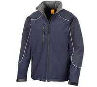 RESULT WORK-GUARD R118X HOODED SOFTSHELL Waterproof JACKET.SIZE SMALL.RRP £45.
