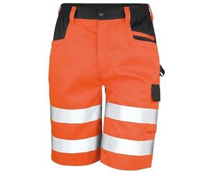 Result Work-Guard R328X Mens Safety Cargo Shorts - Orange - XS
