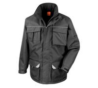 Result Work-Guard Sabre Long Coat (R301X) - Waterproof Parka Workwear Jacket