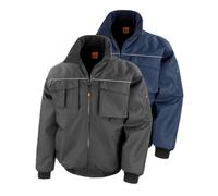 RESULT WORK-GUARD Sabre Pilot Jacket Waterproof Windproof Heavy Duty Zip R300X