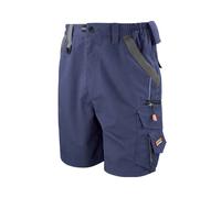 Result Work-Guard Technical GREY or BLUE Contrast Cargo Multi Pocket Shorts