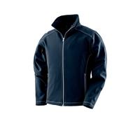 (M, Navy) Result Work-Guard Womens/Ladies Treble Stitch Soft Shell Jacket