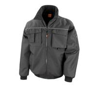 Result Work-Guard Workwear Sabre Pilot Waterproof Coat (R300X) - Bomber Jacket