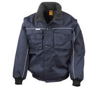 Result Work-Guard Zip Sleeve Heavy Duty Jacket RS71