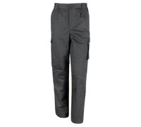 Result Work Trousers Pants Womens Fit Zip Button Deep Pockets Expand Waistband