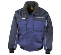 Result Workgaurd Zip Sleeve Heavy Duty Jacket R71X