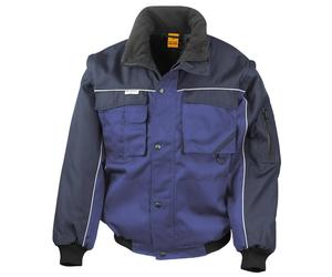 Result Workgaurd Zip Sleeve Heavy Duty Jacket R71X