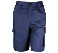 Result Workguard Action Shorts Cargo Workwear with Pockets Reflective Trim