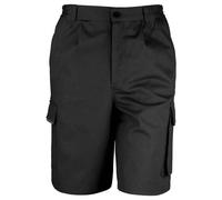 Result Workguard Action Shorts Cargo Workwear with Pockets Reflective Trim